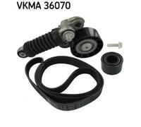 Kit Cinghie Poly V Skf VKMA 36070 per Audi Bmw Citroën Fiat Lancia Mitsubishi VW