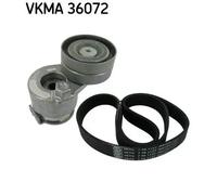 Kit cinghia trapezoidale multirighe VKMA 36072 SKF per RENAULT GRAND SCÉNIC II