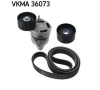 SKF Kit Cinghie Poly-V VKMA 36073 per Renault Nissan Opel