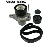 Kit cinghia trapezoidale multirighe VKMA 36084 SKF per RENAULT NISSAN