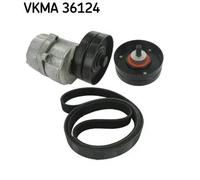 SKF VKMA 36124 Kit Cinghie Poly-V