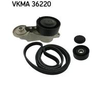 Kit cinghia trapezoidale multirighe VKMA 36220 SKF per VOLVO S60 I V70 II