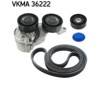 Kit cinghia trapezoidale multirighe VKMA 36222 SKF per VOLVO S60 I XC90 I S80 I