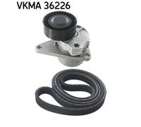 Kit cinghia trapezoidale multirighe VKMA 36226 SKF per VOLVO S70 V70 I S80 I