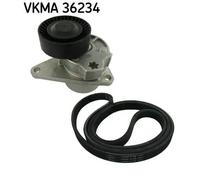 Kit cinghia trapezoidale multirighe VKMA 36234 SKF per VOLVO S70 V70 I