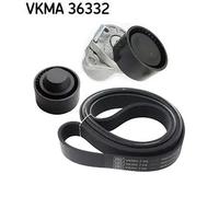 Kit cinghia trapezoidale multirighe VKMA 36332 SKF per OPEL RENAULT FIAT