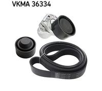 Kit cinghia trapezoidale multirighe VKMA 36334 SKF per RENAULT OPEL FIAT NISSAN