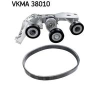 Kit cinghia trapezoidale multirighe VKMA 38010 SKF per MERCEDES-BENZ VANEO