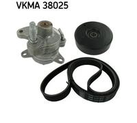 Kit cinghia trapezoidale multirighe VKMA 38025 SKF per MERCEDES-BENZ SLK CLK