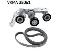 Kit cinghia trapezoidale multirighe VKMA 38061 SKF per MERCEDES-BENZ