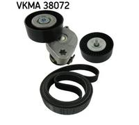 Kit cinghia trapezoidale multirighe VKMA 38072 SKF per MERCEDES-BENZ CLASSE E