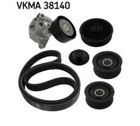 SKF VKMA 38140 Kit Cinghie Poly-V
