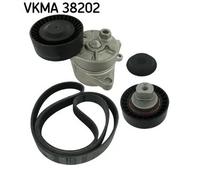 Kit cinghia trapezoidale multirighe VKMA 38202 SKF per BMW 3 Coupé 5 Touring 5 3