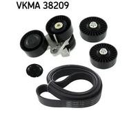 SKF Set di cinghie Poly-V VKMA 38209 per BMW 3 Serie
