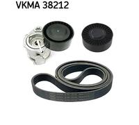 Kit cinghia trapezoidale multirighe VKMA 38212 SKF per BMW 3 Touring 3 Coupé 3 1
