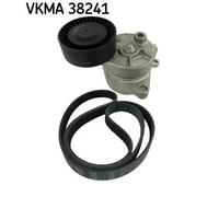 Kit cinghia trapezoidale multirighe VKMA 38241 SKF per BMW 5 Touring 3 7 5