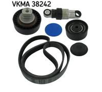 Kit cinghia trapezoidale multirighe VKMA 38242 SKF per BMW 3 Coupé 5 Touring 3 7