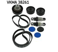 Kit cinghia trapezoidale multirighe VKMA 38261 SKF per BMW 3 Coupé 5 Touring 3 5