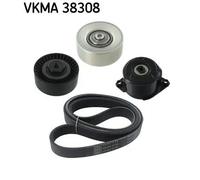 Kit cinghia trapezoidale multirighe VKMA 38308 SKF per BMW 3 Touring 3 Coupé 3 5