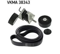SKF VKMA 38343 Kit Cinghie Poly-V