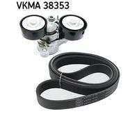 Kit cinghia trapezoidale multirighe VKMA 38353 SKF per BMW 3 Touring 3 Coupé X1