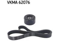 Kit cinghia trapezoidale multirighe VKMA 62076 SKF per NISSAN NOTE MICRA III