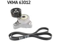 SKF VKMA 63012 Kit Cinghie Poly-V