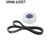 SKF Kit Cinghie Poly-V VKMA 63057 EPDM (Etilene-Propilene-Diene-Caucciù)