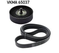 Kit cinghia trapezoidale multirighe VKMA 65037 SKF per HYUNDAI KIA