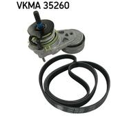 Kit cinghia trapezoidale SKF per Alfa Fiat Opel