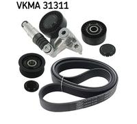 Kit cinghia trapezoidale SKF per Audi A4 A6