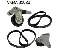 Kit cinghia trapezoidale SKF per Audi A4 A6 Skoda Superb VW Passat