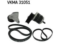 Kit cinghia trapezoidale SKF per Audi A4 A6 VW Passat