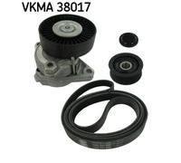 Kit cinghia trapezoidale SKF per Chrysler Mercedes