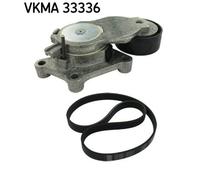 Kit cinghia trapezoidale SKF per Citroen C4 Peugeot 4008