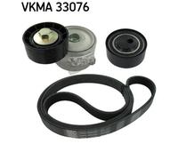 Kit cinghia trapezoidale SKF per Citroen C5 Peugeot 206 406 607
