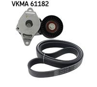Kit cinghia trapezoidale SKF per Daihatsu Charade Toyota Auris Corolla Urban ...