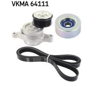 Kit cinghia trapezoidale SKF per Mazda 2 3