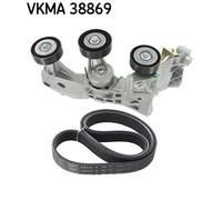 Kit cinghia trapezoidale SKF per Mercedes