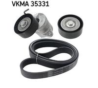 Kit cinghia trapezoidale SKF per Opel Astra Cascada Zafira