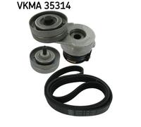 Kit cinghia trapezoidale SKF per Opel Astra Zafira