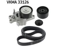 Kit cinghia trapezoidale SKF per Peugeot 206
