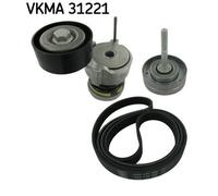 Kit cinghia trapezoidale SKF per Seat Cordoba Ibiza Skoda Fabia VW Polo