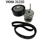 Kit cinghia trapezoidale SKF per Seat Skoda VW