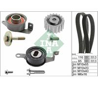 KIT CINGHIE DENTATE INA 530001010 FORD ESCORT VII / MAZDA 121 III 1.8 D - 1.8 TD