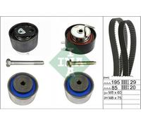 Kit cinghie dentate INA 530076410 compatibile con CITROËN JAGUAR LAND ROVER PEUG
