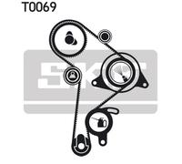 Set di cinghie di distribuzione SKF VKMA 01016