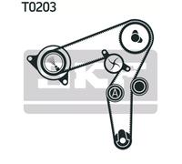 SKF VKMA 02190 Kit cinghia di distribuzione