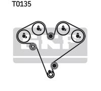 SKF Kit cinghia distribuzione VKMA 05502 – per Opel e Saab