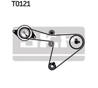 SKF Kit tendicinghia distribuzione VKMA 97506 profilo dente arrotondato